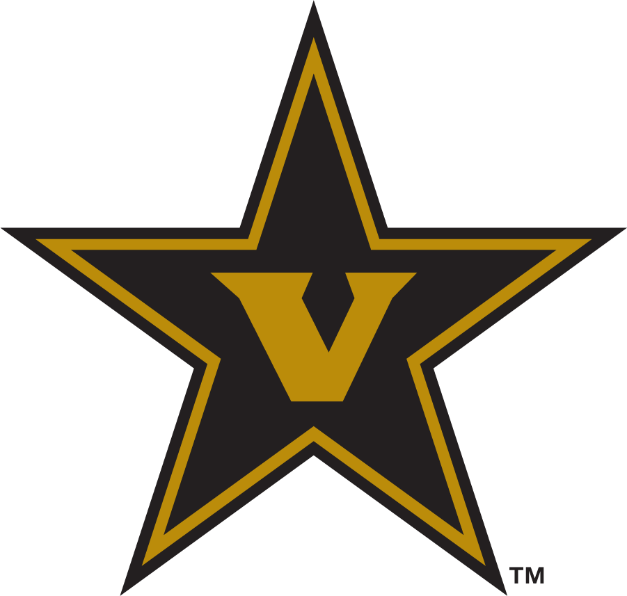 Vanderbilt Commodores 1975-1984 Primary Logo diy DTF decal sticker